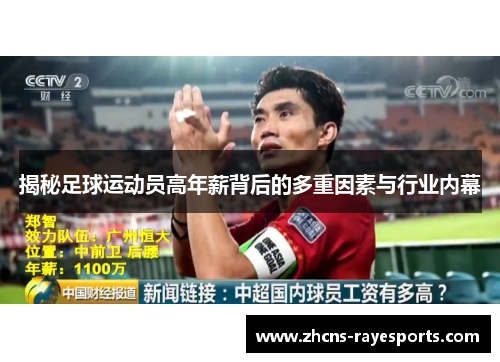 揭秘足球运动员高年薪背后的多重因素与行业内幕